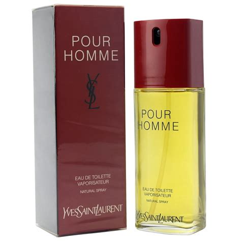 pour homme ysl eau de toilette|YSL pour homme vintage.